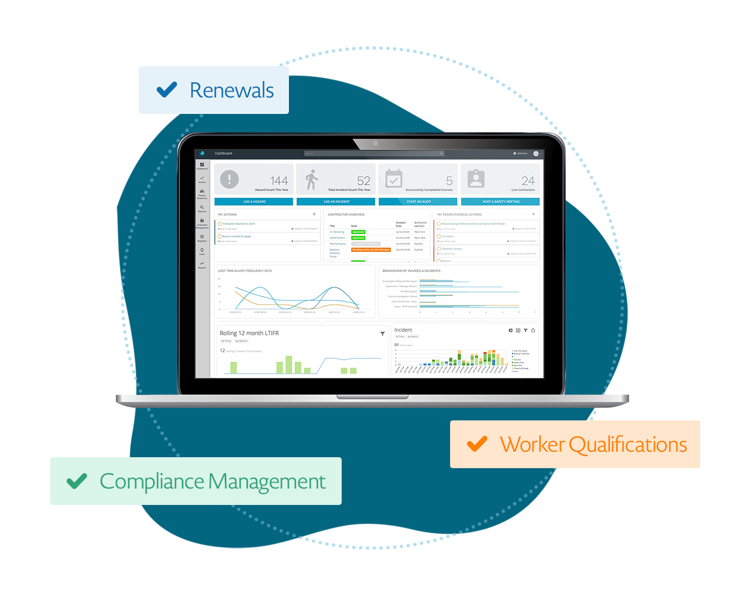 Certification management software