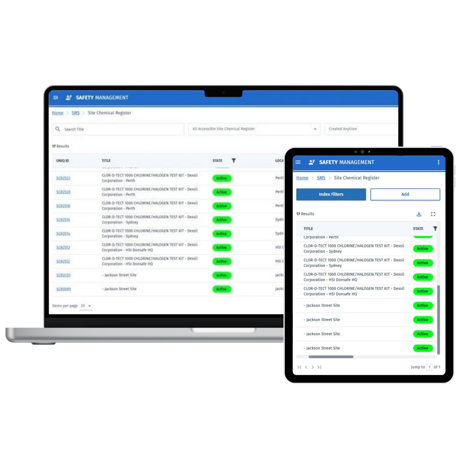 Chemical Management | HSE SaaS | Digital Safety Data Sheets