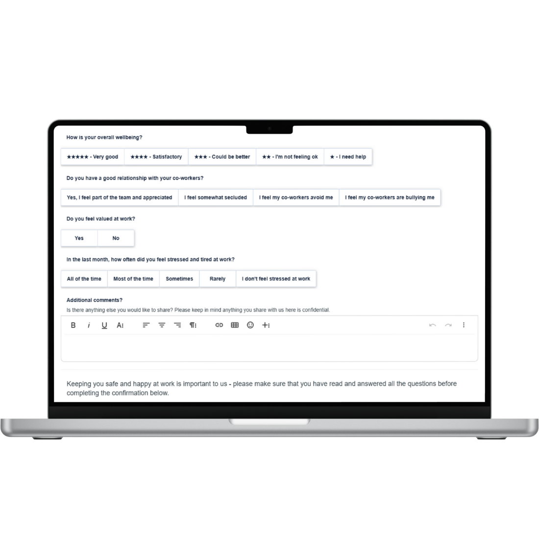 Psychosocial Employee Engagement Survey 1