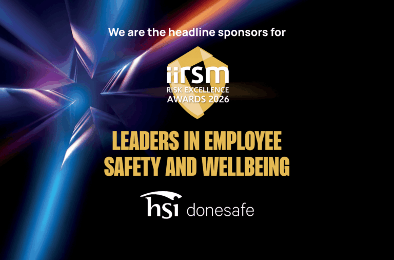 HSI Donesafe Named Headline Sponsor of IIRSM Risk Excellence Awards 2026