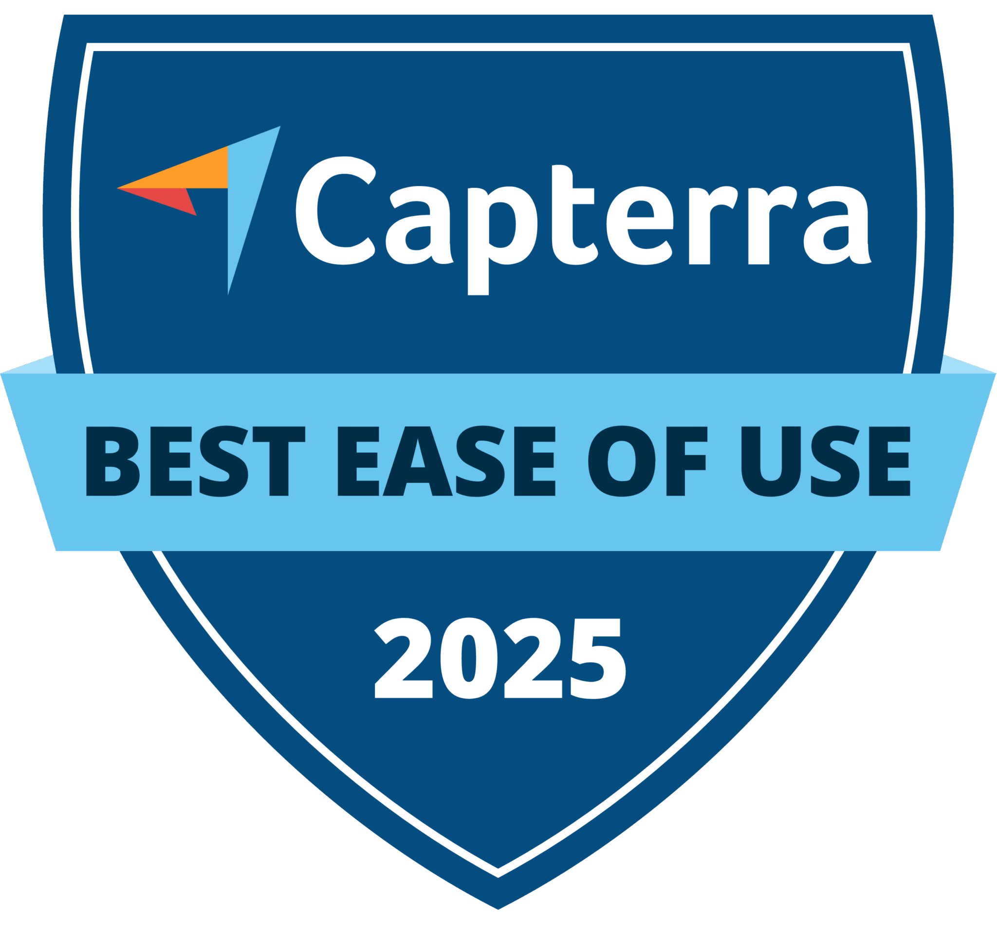 Capterra Best Ease of Use 2025 2048×1910