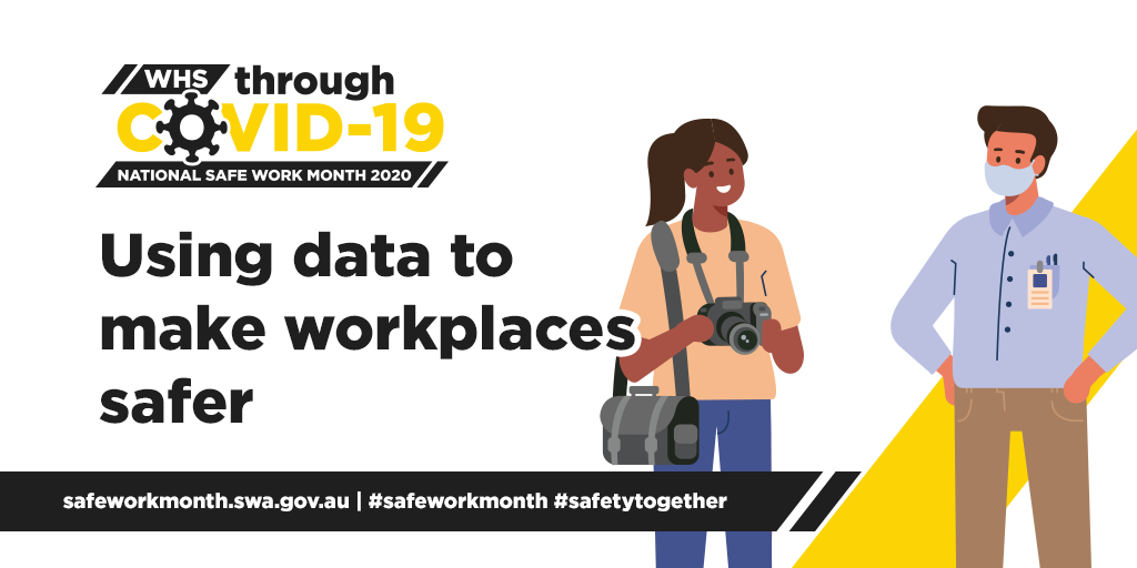 How can organizations use data to make workplaces safer?