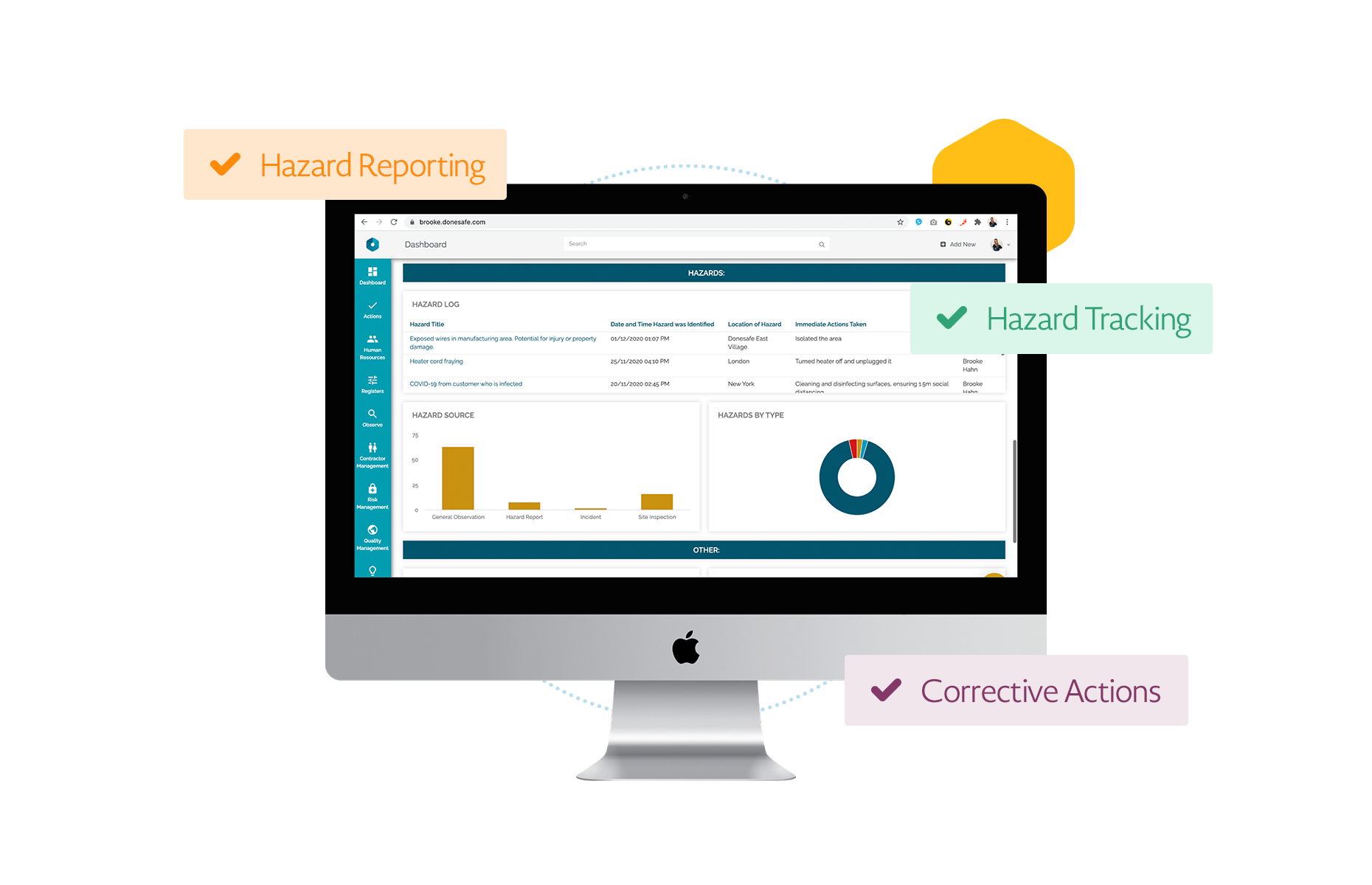 Hazard management software