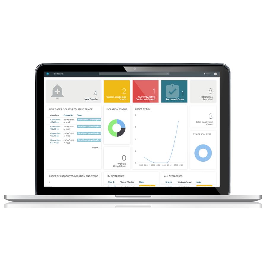 Infectious Disease App Dashboard