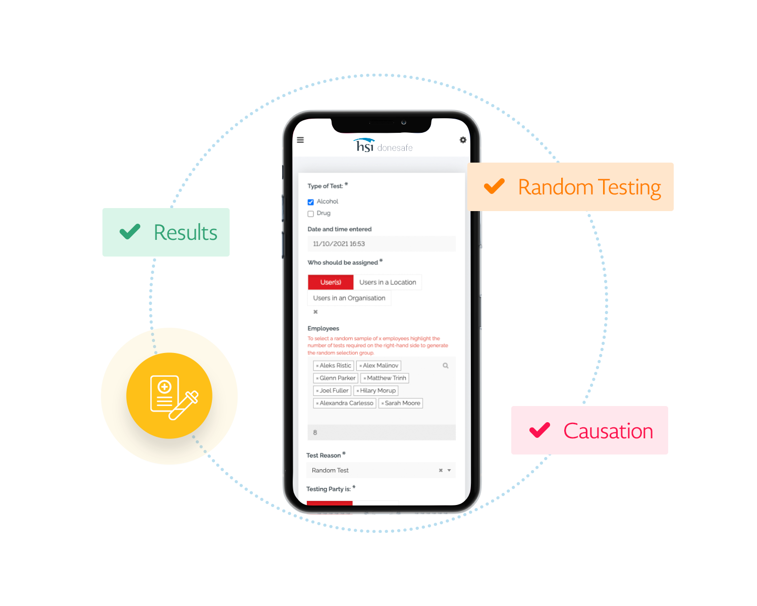 Conduct random workplace testing (1)