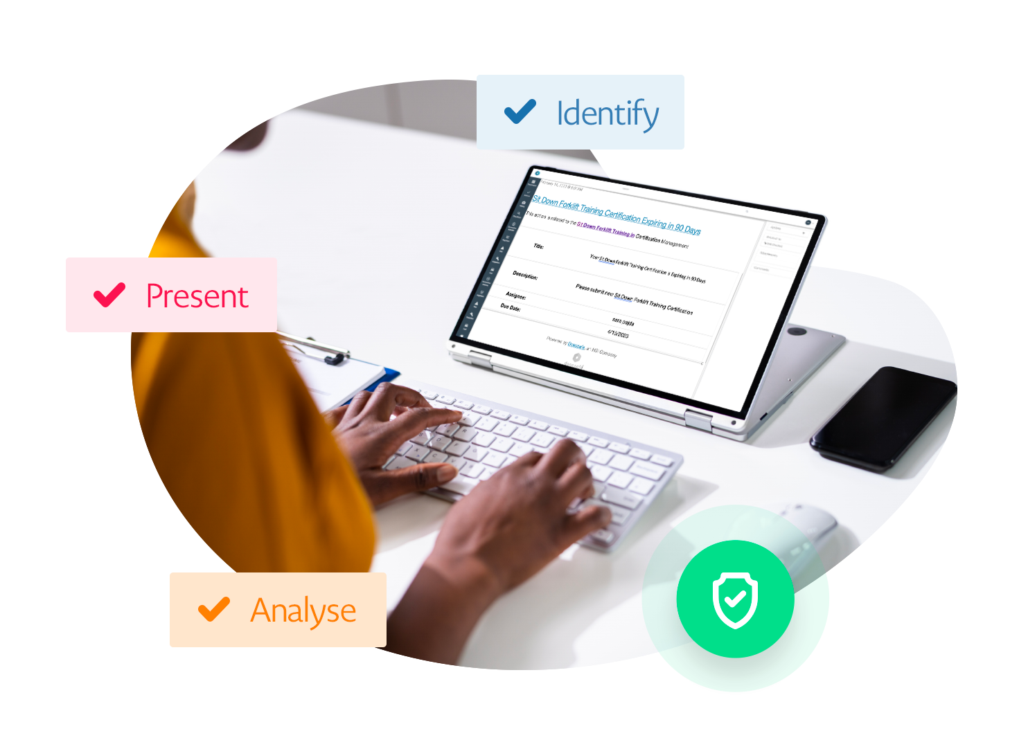 Effortless tracking of certifications and licenses