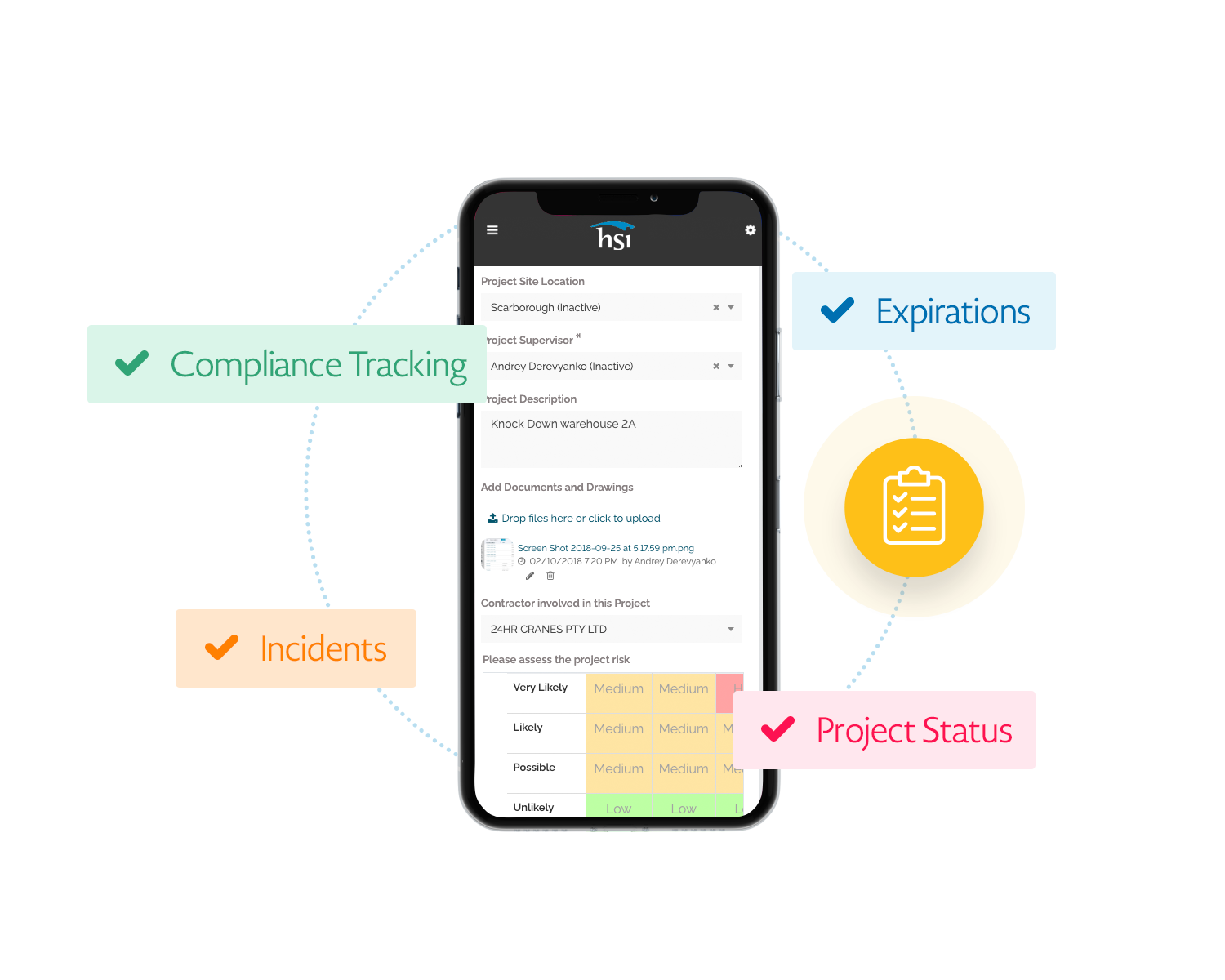 Launch projects on the go