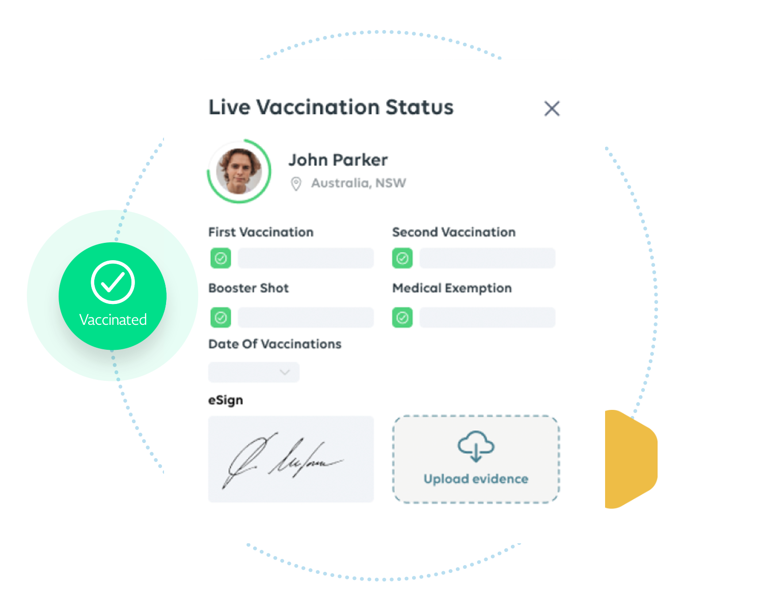 Live vaccination status (1)